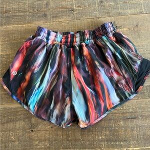 Size 2 Hotty Hot High-Rise Lined Short 2.5" in Multi